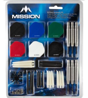 Steeltip darts accessoires kit 90 Mission