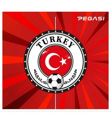 Turkije | EK 2024 | Bedrukte tafeltennistafel 