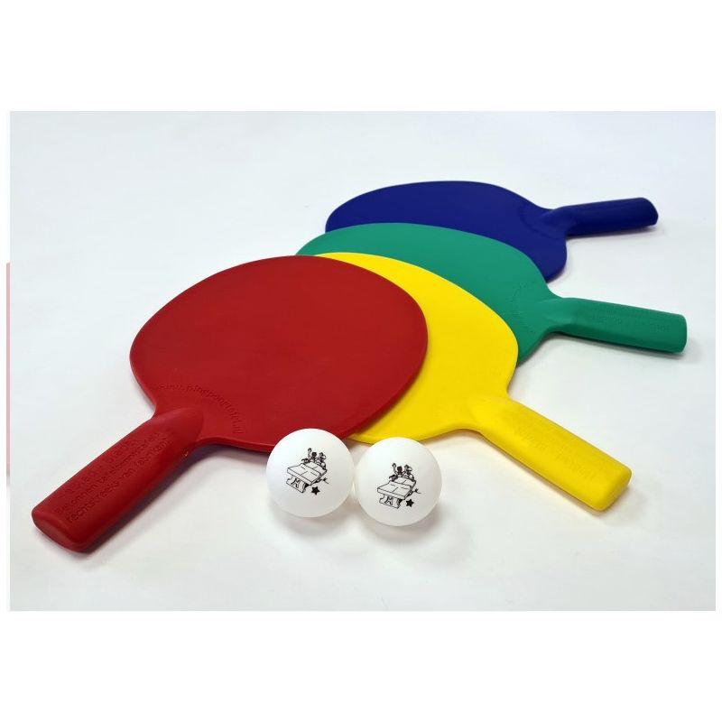 Tafeltennis batjes, set van 4